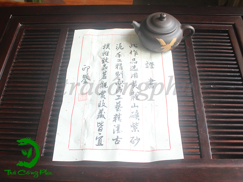 Ấm Tử Sa Biển Phúc Đại Bàng - ATS1015